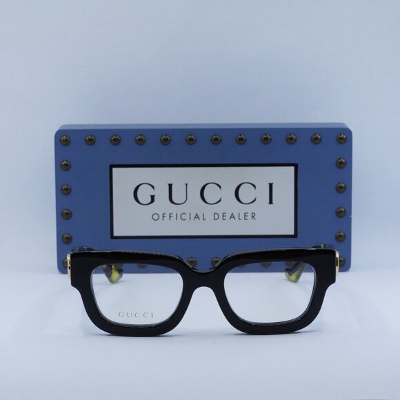 Final Price! Gucci GG1548O 003 Black Eyeglasses - Picture 2 of 11